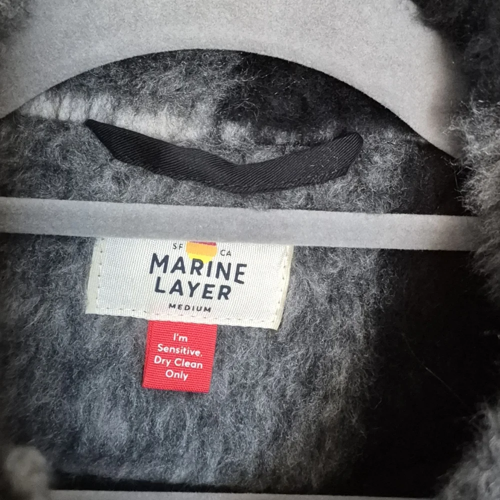 Marine Layer Stephanie Cocoon Coat Size Medium
